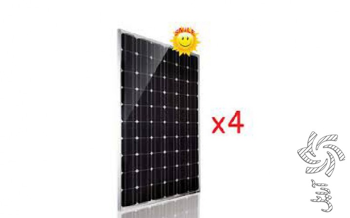 پک 1 کیلو واتی برق خورشیدی