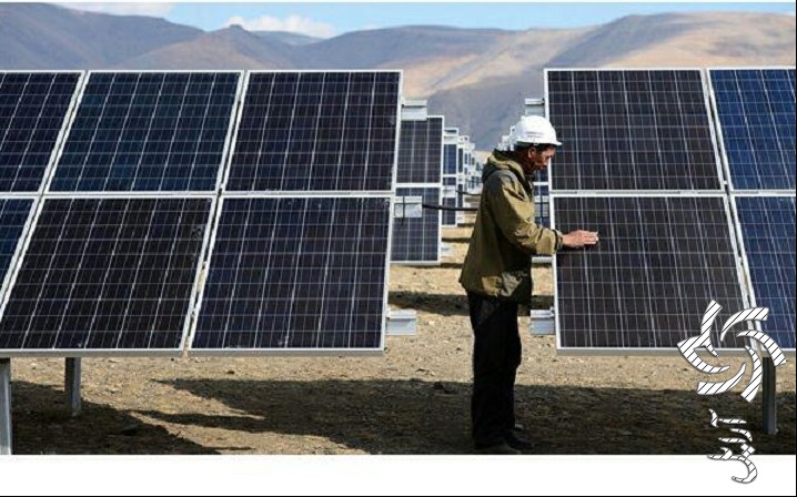پارک خورشیدی صحرای تنگر، چین برق خورشیدی